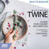 Twine String | Butchers Kitchen Twine|Perfect for Meat Trussing and Food Prep| Bakers Cooking Craft| Wired Heavy Natural Cotton | Hanging Thread DIY Garden(11 PLY- 200 FEET- Pack of 1) by WHITEWRAP