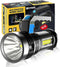 Wrrozz LED Flashlight High Lumens, USB Rechargeable Emergency Flashlight with 4 Modes for Outdoor Use