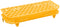 Globe Scientific 456306 Polypropylene Microcentrifuge Tube Rack, Yellow, 100-Place