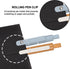 VICO 5PCS Gel Pens, Fine Point 0.5mm, Quick Dry Black Ink, Smooth Writing Pens for Journaling, Note Taking, Office
