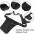 Heavy Duty Oxford Garden Tool Belt Holster for Women & Men, Adjustable Pouch for Electrician, Carpenter, Construction