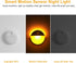 YUNLEX 2 Pack 2.6" Dimming, 3 Amber Night Light, Battery Operated Night Light, Small Sticky Lights, Light Modes, Motion