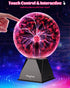 8 Inch Theefun Plasma Ball: Huge Plasma Globe Birthday Gifts Touch & Sound Sensitive Ball Lamp Electric Lightning