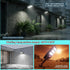 VISLLOGEYA 1 Pack, 81 6500K IP65 (1 Pack) Solar Outdoor Light LED Dusk to Dawn Solar Powered Street Light Waterproof