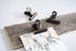 BARNWOODUSA Rustic Bronze Metal Hinge Clips, Pack of 6 - Antique Finish for Home Decor