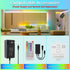 18ft 12V RGB Smart IC COB LED Strip Light Addressable Chasing Color LED Light Strip Multicolored Flexible RGB Lights