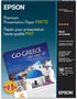 Epson Heavyweight 8.5x11 Matte Paper, 50 Sheets (S041257),