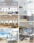 Yomandocix 4x2 feet,1 Pack Classroom,Summer Blue Ocean Coastal Fluorescent Light Covers for Ceiling Lights Magnetic