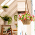 20 Pack Ceiling Hangers for Plants - 2 Inch Vinyl Coated Screw Hooks for Indoor & Outdoor Use, White