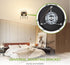 3xE26 120V ASD Black Semi Flush Mount Ceiling Light Fixture - ETL Modern Light Fixtures Ceiling Mount, Semi Flush Mount