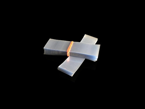 Shrink WRAP Bands, Shrinkband Tamper Heat Cellophane Seal 200 pcs Bands (1 1/2" - 1 3/4" Diameter)