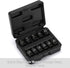 3/8-inch Set, Drive,11 Set CASOMAN Drive Pipe Plug Socekt SAE, CR-MO, Tapered Male Square Drive, Chamfered Female