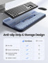 Vaydeer Wrist Rest with Keyboard Stand, Computer Wrist Support Pad, Ergonomic Keyboard Riser Holder Lift Tray