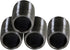 OQCM3400-4 Black Steel Nipple Pipe, 3/4''