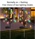 Generic 1 2 Pcs LED Solar Garden Lights Solar Lights Outdoor with Lighting Modes Solar Outdoor Lights Smart Power