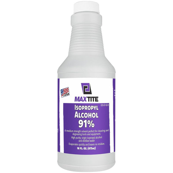 MAXTITE Isopropyl Alcohol 91% (16oz)