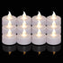Battery Operated LED Tea Lights:150 Pack Flameless LED Bright Flickering Candles Long