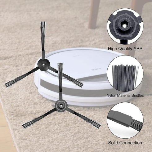Garbage Fighter Vacuum Filter Kit, Replacement for ILIFE V3 V3S V5 V5s Pro Robot Vacuum