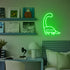Personalized Dinosaur LED Neon Sign - Custom Name Kids Night Light, Dinosaur Room Decor, USB-Powered Nursery Lamp