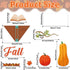 Fall into a Good Book Bulletin Board, Classroom Decorations with Pumpkin Cutouts and Autumn Maple Leaves