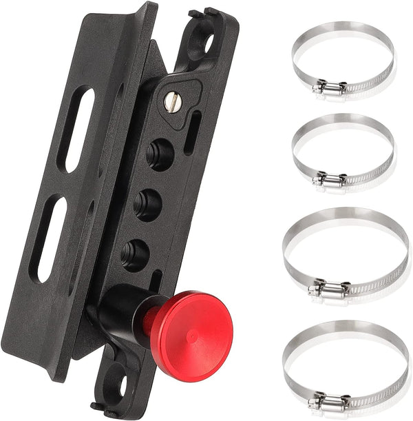 Quick Release Fire Extinguisher Holder Mount Bracket - High Density Nylon Roll Bar Mount Bottle Holder Adjustable with