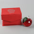 H&D Crystal Red Apple Paperweight, 40mm Art Glass Apple Collectible Figurines, Christmas Eve Gifts