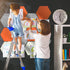 SEG Direct Hexagon Felt Cork Board Tiles, Self Adhesive Large Bulletin Board for Walls Office with Push Pins