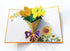 Flower Pop Up Cards 3D, Assorted 4 Flower Greeting Cards with Envelopes for All Occasions