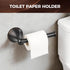 DEGULAS SetOil Set, 24In Set Bathroom Towel Bar Accessories Rubbed Bronze Bathroom Hardware Includes Towel Bar, Towel