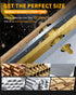 COMOWARE Step Drill Bit for Metal, Titanium Coated, Double Cutting Blades, 10 Sizes from 1/4” to 1-3/8"
