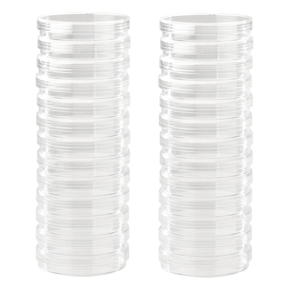 Polystyrene Petri Dish with Lid, 60mm, Sterile (Pack of 26)