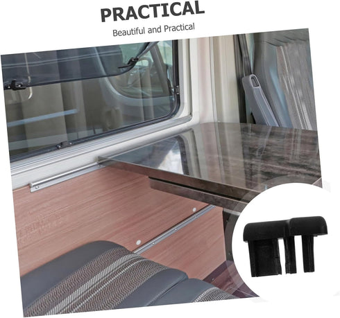 2pcs Settings ERINGOGO Table Leg Protector for Rv Foldable Floor Protector Sturdy Table Leg Bumper Concealed Design