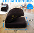 Premium Under Desk Footrest, Ergonomic Memory Foam Foot Rest for Home, Office, Gaming Chair, Back Pain Relief