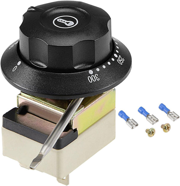 uxcell 1NO 1NC Temperature Control Switch Capillary Thermostat for Oven, Refrigerator, Heater, 250V 16A