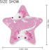 Burbuja 0.2W Kawaii Axolotl LED Night Light Plug into Wall Star-Shaped Nightlight Dusk to Dawn Auto Sensor for Bedroom