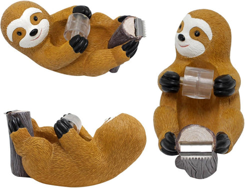 Sloth Tape Dispenser, Adhesive Roll Holder, Cute Stationery Sets and Gifts