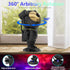 Hiya-Naya 360 Astronaut Star Projector Galaxy Light with Timer and Remote Control, Adjustable Starry Night Light