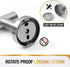 HITSLAM Brushed Nickel 19.8 Inch Towel Bar for Bathroom, Wall Mounted Stainless Steel Rack