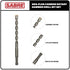 8-Piece SDS Plus Drill Bit Set, Carbide Tipped Rotary Hammer Bits for Brick, Stone, Concrete