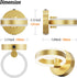 LED Wall Sconces with ON/Off Switch, Gold Rotatable Hardwired Wall Light Fixtures, Built in USB Charging Port, Modern