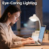 Vipsuh USB LED Desk Lamp with Phone Holder, Pen Stand, Flexible Gooseneck & Rechargeable Battery for Office, Study