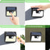 140 3 Peasur Solar Lights Outdoor Motion Sensor, LED Solar Powered Fence Light Waterproof, Modes Security Wall Lighting