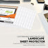 PERFORMORE 10 Pack Heavyweight Landscape Sheet Protectors, 8.5” x 14” Clear Archival Quality for Binders