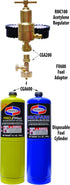 Uniweld FV600 Oxy/Fuel Adapter to Connect MC Regulator (CGA200) to Disposable Fuel Cylinder (CGA600)
