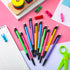 Colarr 300 Pieces Mechanical Pencils - 0.7 mm with Eraser, Colored Inkless Pencils for Kids, School, and Art