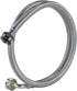 Certified Appliance Accessories Washing Machine Hose with 90 Degree Elbow, 6 Feet, Premium Braided Stainless Steel