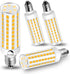4 Pack E11 Dimmable LED Bulb, JDE11 75W Halogen Equivalent, 7.5W, 800LM, Warm White 3000K, 120V