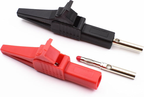 10Pcs 1000V 32A Heavy Duty Full Insulated Automotive Car Battery Alligator Clips