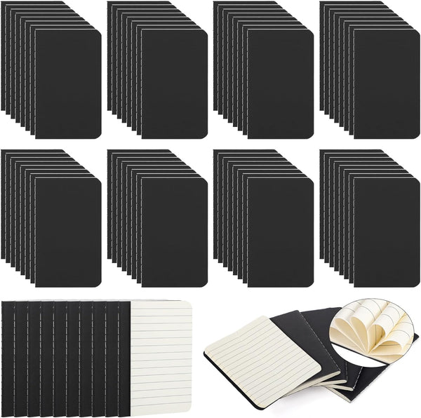 Harloon 100 Pcs Mini Notebooks Bulk, Small Pocket Notebooks for Employee Appreciation Gifts and Office Favors