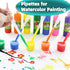 100 PCS 3ML Disposable Plastic Dropper Pipettes for Accurate Liquid Transfer, Excellent Suction for Oils, Crafts, Labs